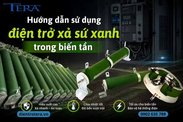 Hướng dẫn sử dụng điện trở xả sứ xanh trong biến tần
