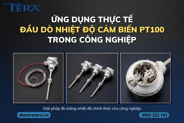 Ứng dụng thực tế đầu dò nhiệt độ cảm biến Pt100 trong công nghiệp