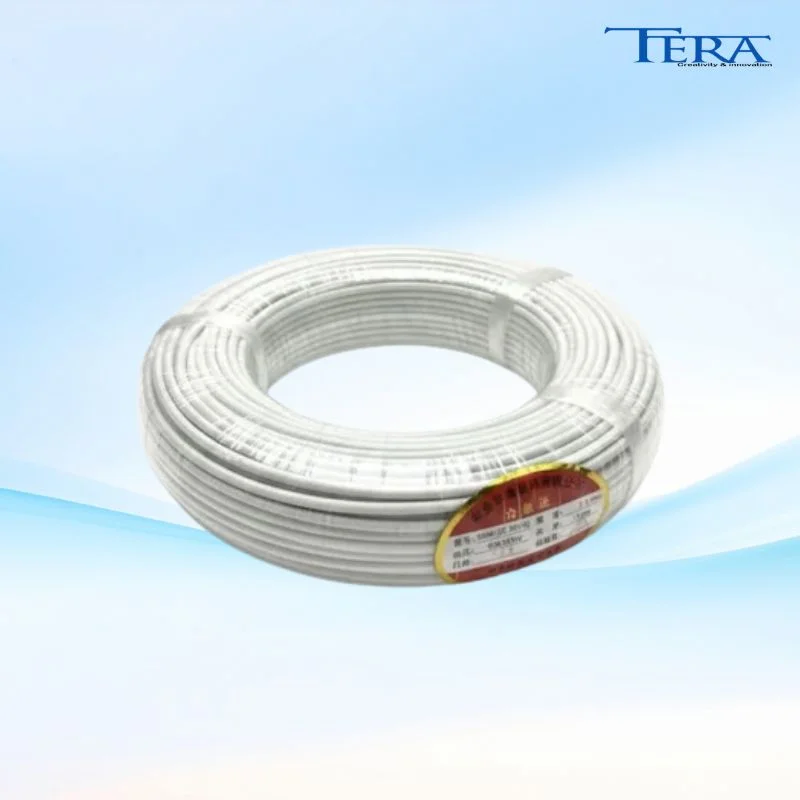 dây điện chịu nhiệt bọc sợi thủy tinh (dây chịu nhiệt trắng)