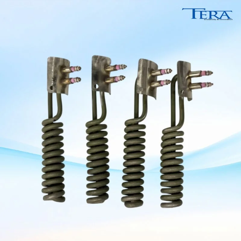 Điện trở xoắn đun dầu